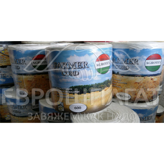 Шпагат Agrotex Silver Cord 600м/кг 5кг 3000м | Интернет-магазин Еврошпагат | Фото 2